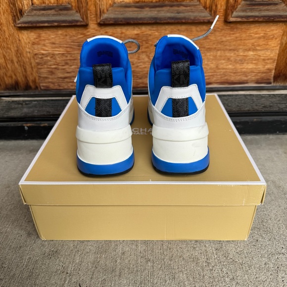 Michael Kors Olympia Trainer Scuba Grecian Blue - Picture 5 of 8